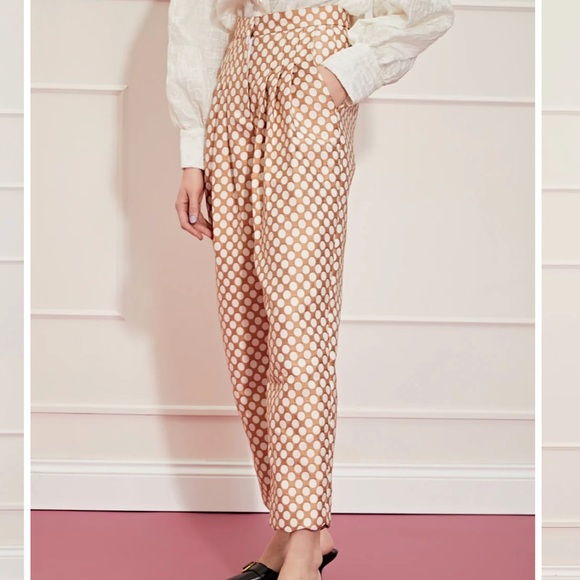 Sister Jane Pants - NWT Sister Jane Polka Dot Tan Women's Pants